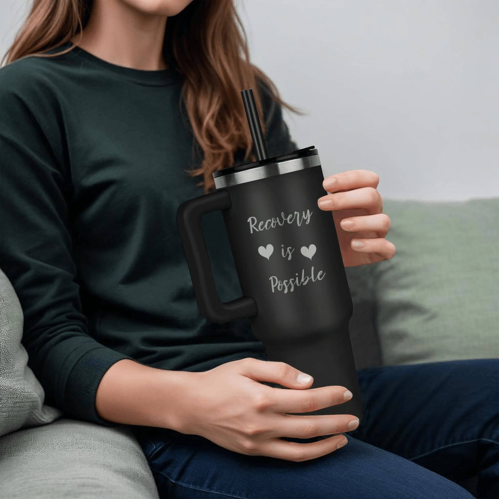 Recovery SS Tumbler | Inspiring Sobriety | Recovery Is Possible