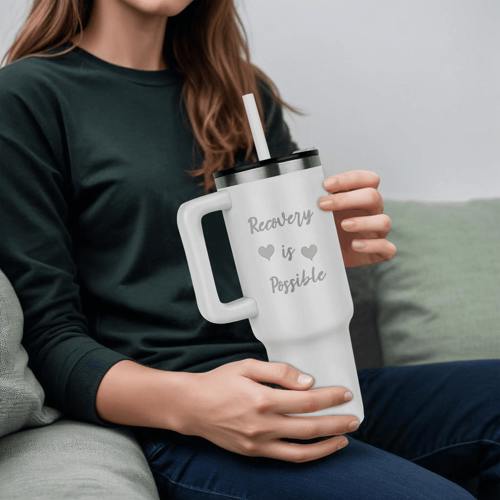 Recovery SS Tumbler | Inspiring Sobriety | Recovery Is Possible