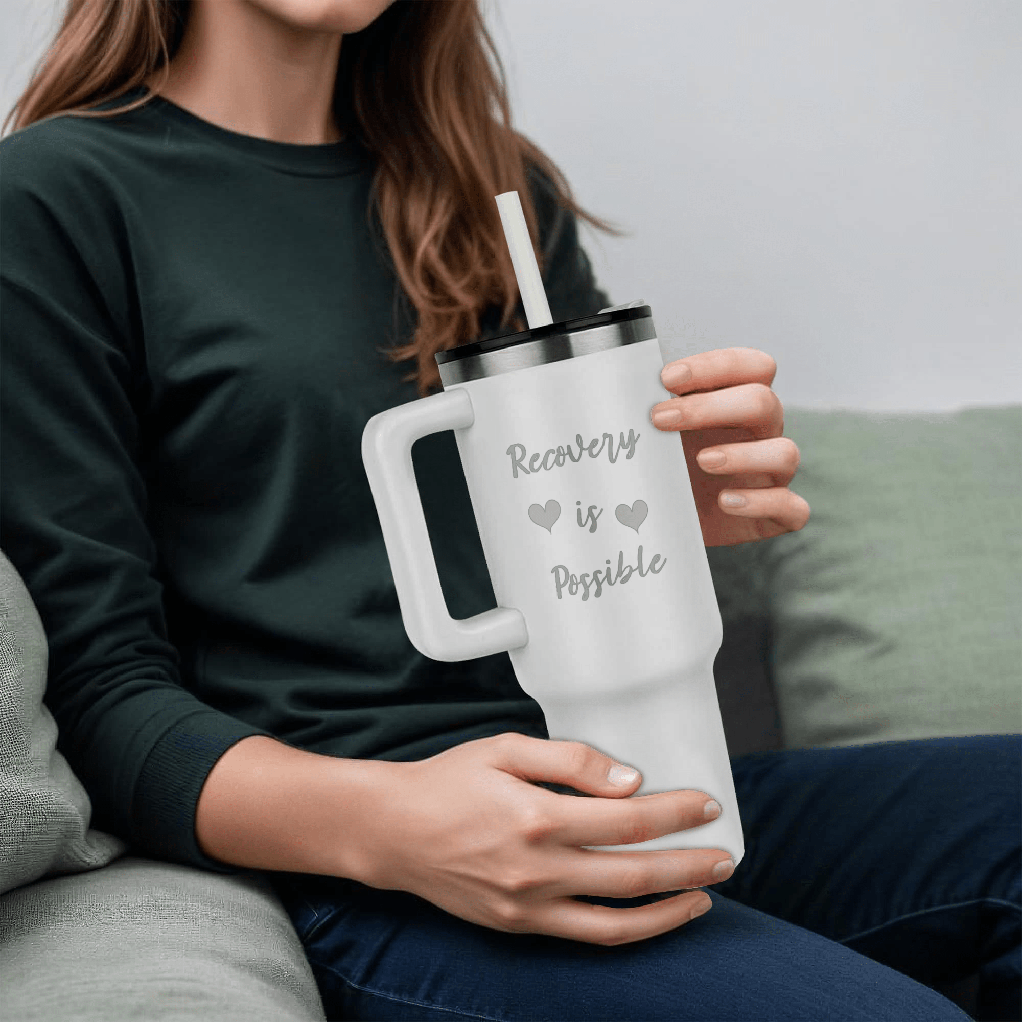 Recovery SS Tumbler | Inspiring Sobriety | Recovery Is Possible