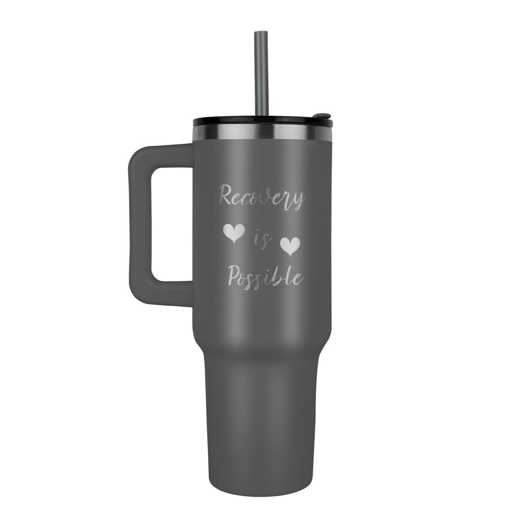Recovery SS Tumbler | Inspiring Sobriety | Recovery Is Possible